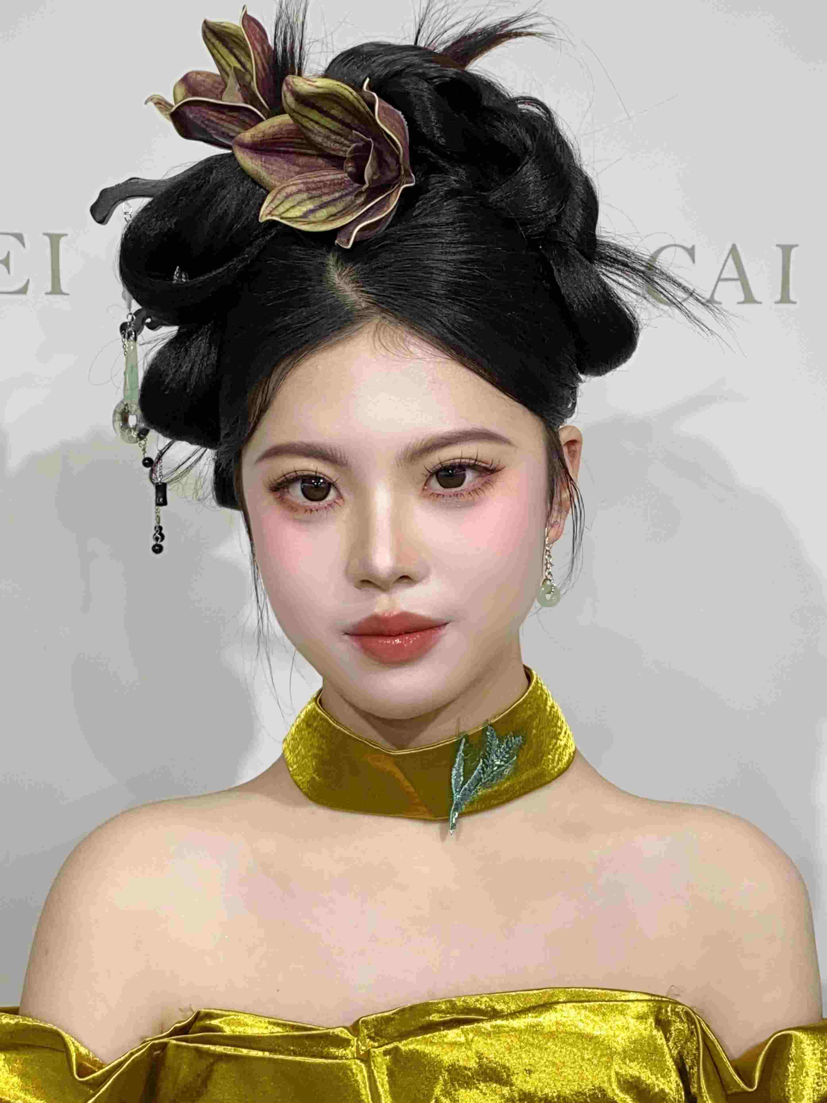 南阳化妆彩妆纹绣培训-彩贝美学苑   学生作品
